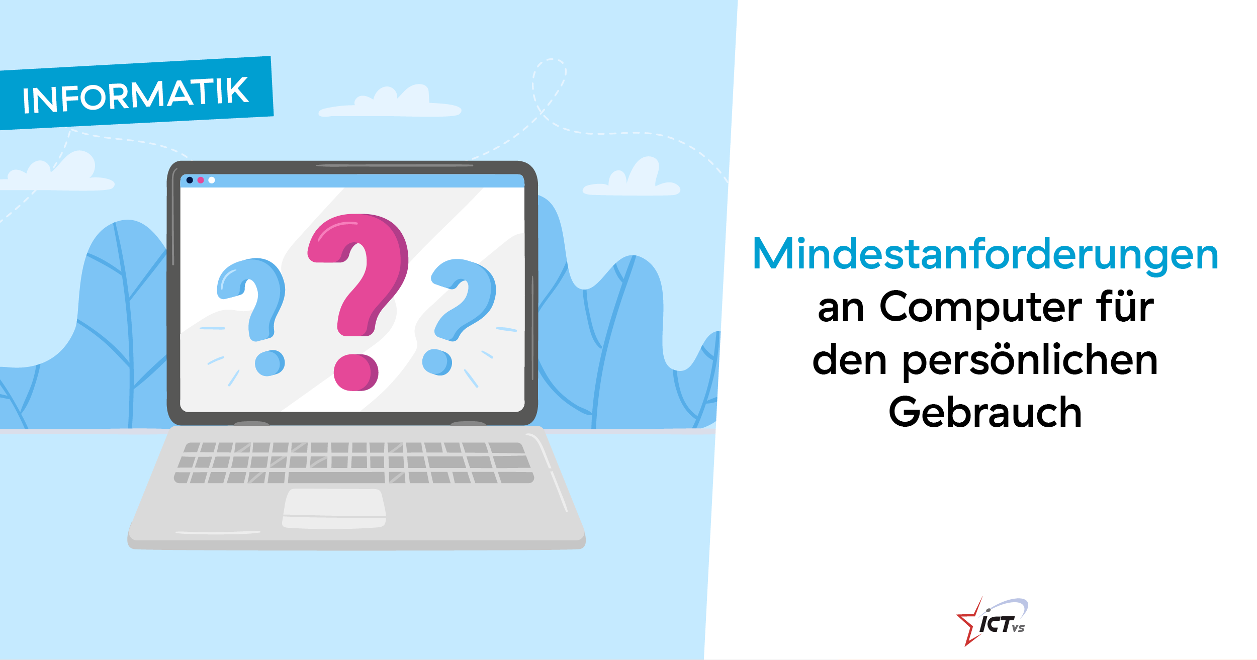Mindestanforderungen an Computer für den persönlichen Gebrauch